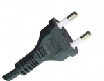 Brazil NBR 6147 Brazil 10A two prong power cord plug with InMetro certification