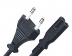 Korea KTL certified 2 prong IEC C7 power cord receptacle